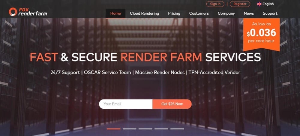 Fox Renderfarm - 最佳云渲染服务