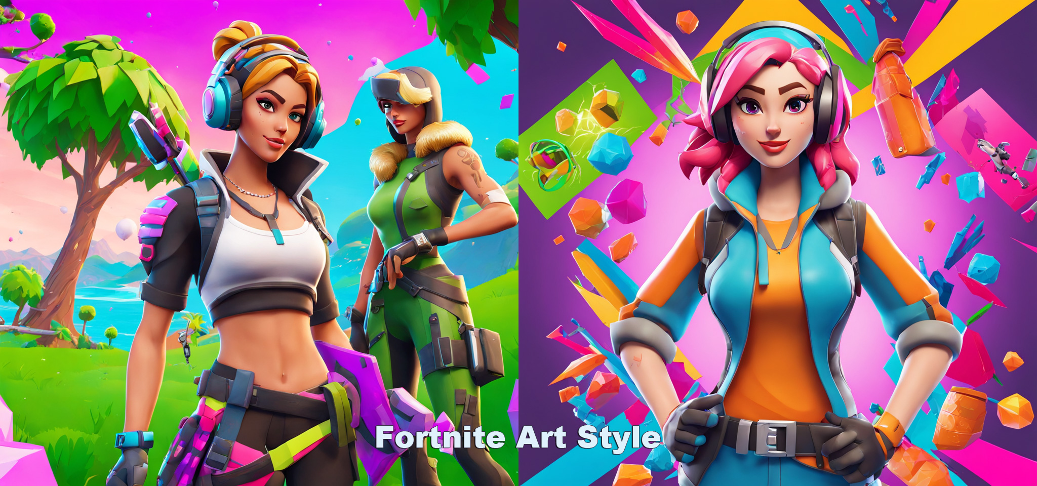 fooocus风格之Fortnite-Art-Style