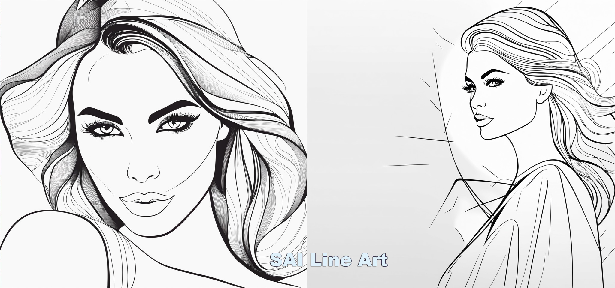 fooocus风格之SAI-Line-Art