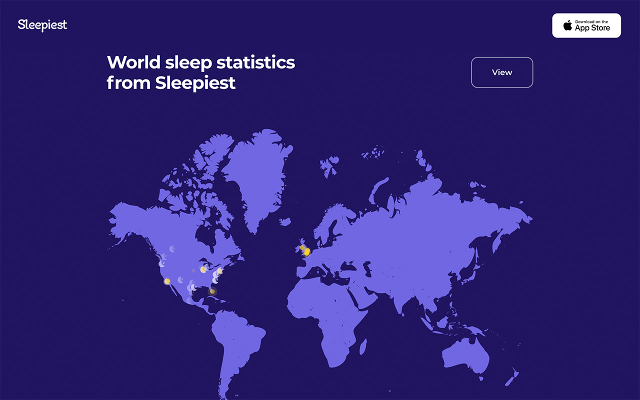 Sleepiest App网站预览图