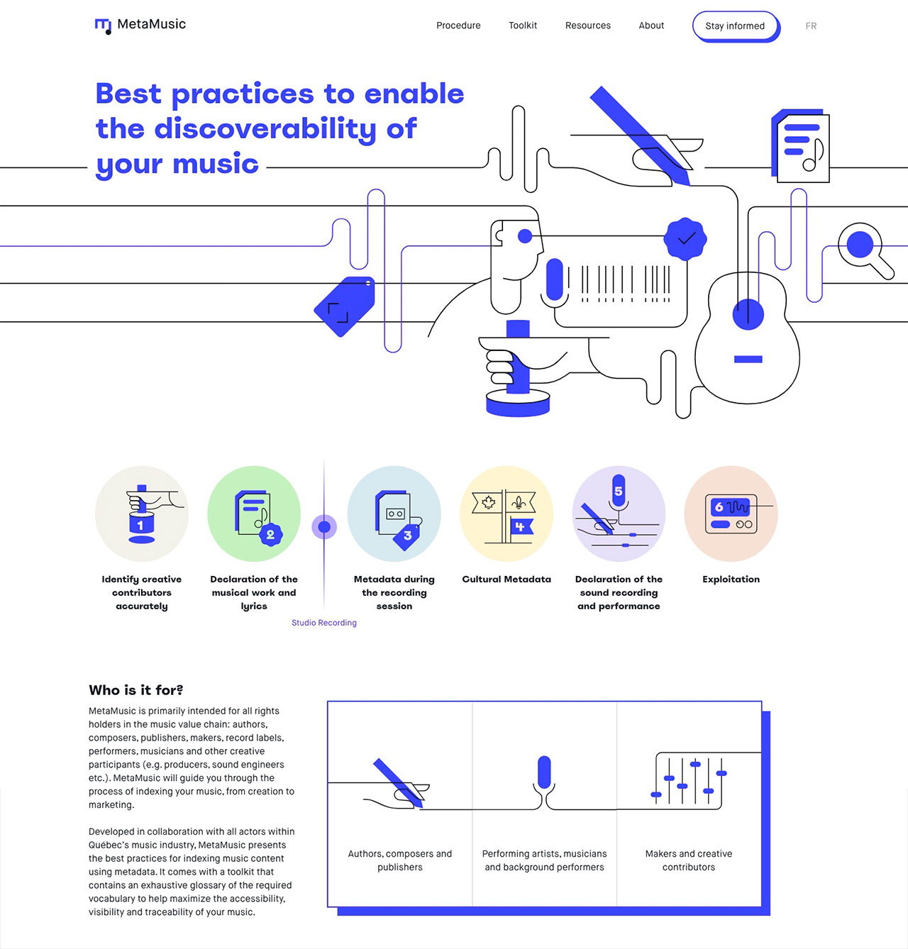 Meta Music音乐网站预览图